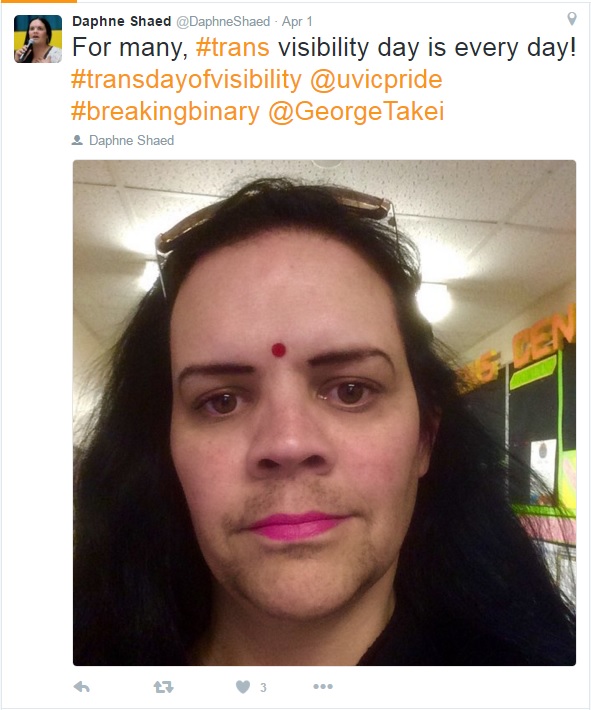 591px x 710px - White man who identifies as a Hindu woman is a university ...